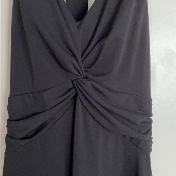 WHBM Black Halter Dress - Picture 2 of 6